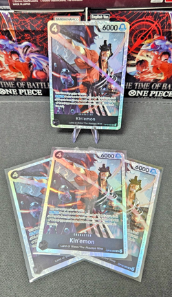 X4 - OP16-082 Kin'emon SR - The Time To Battle - One Piece TCG English Card - Image 1