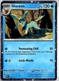 Glaceon - (Cosmos Holo) Holo Promo SV: Scarlet & Violet Promo Cards 171 NM - Image 1