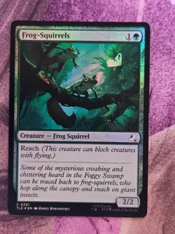 Frog-Squirrels 251 Avatar: The Last Airbender: Magic: The Gathering Foil NM - Image 1