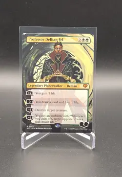 Professor Dellian Fel (Borderless) Secrets of Strixhaven Regular - Image 1
