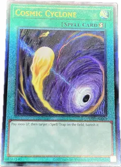 YuGiOh Cosmic Cyclone ES01-AE065 Ultimate Asian English A - Image 1