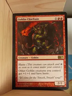 Goblin Chieftain Core Set 2012 (M12) Regular - Image 1