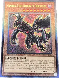 YuGiOh Gandora-X the Dragon of Demolition ES01-AE010 Ultimate Asian English A - Image 1