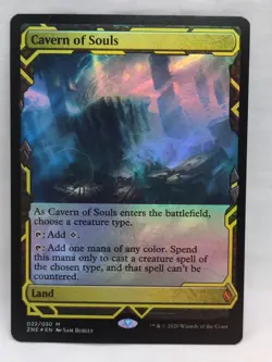 Foil Cavern Of Souls Zendikar Rising Expeditions 022/030 NM - Image 1