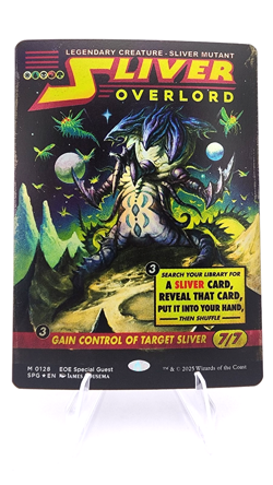 Sliver Overlord (Showcase) Special Guests Foil - Image 1
