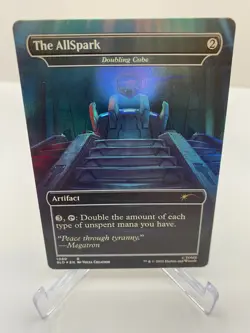 1 x FOIL The AllSpark - Doubling Cube Secret Lair Drop Transformers MTG 1080 - Image 2
