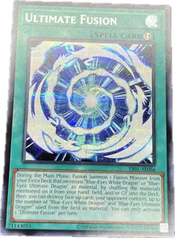 YuGiOh Ultimate Fusion ES01-AE066 Secret Asian English A - Image 1
