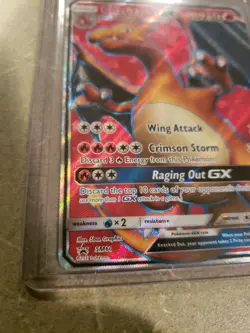 FULL ART Charizard GX ULTRA RARE Black Star Promo SM60 Pokemon TCG Holo Foil- LP - Image 3