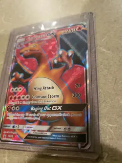 FULL ART Charizard GX ULTRA RARE Black Star Promo SM60 Pokemon TCG Holo Foil- LP - Image 4