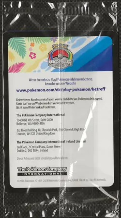 Pokemon PIKACHU SVP 190 Promo World Chamionship 2024 German DE Sealed Mew - Image 2