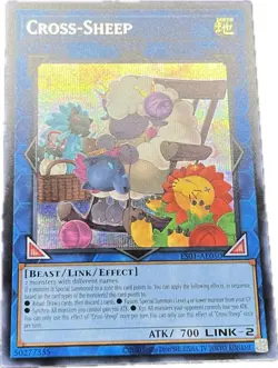 YuGiOh Cross-Sheep ES01-AE050 Secret Asian English A - Image 1