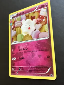 Pokemon TCG Swirlix Generations RC19/RC32 Radiant Collection Reverse Holo MP - Image 3