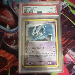 Pokemon Lugia Holo Rare POP Series 5 #2 PSA 4 English 2007 Pokemon TCG - Image 1
