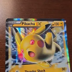 Pokemon TCG Pikachu EX XY174 Xy Promos 2016 Holo MP - Image 2