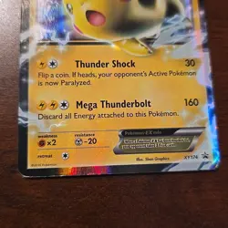 Pokemon TCG Pikachu EX XY174 Xy Promos 2016 Holo MP - Image 3