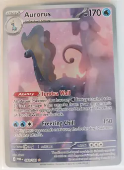 Pokemon TCG Aurorus 92/88 Perfect Order Illustration Rare IR NM - Image 1
