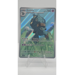 Pokemon TCG Golurk 123/086 Sv: Black Bolt Illustration Rare Holo HP 160 - Image 1