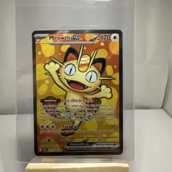 Pokemon ME03: Perfect Order Meowth EX 107/088 Ultra Rare English NM - Image 1