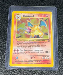 Pokemon Company Charizard 004/130 Base Set 2 Holo Rare Eng 120HP Stage 2 - Image 2