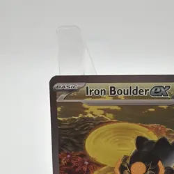 Pokemon Iron Boulder ex 207/162 SV05: Temporal Forces Holo Special Illustration - Image 2