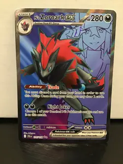N's Zoroark EX 175/159 Pokemon Journey Together Ultra Rare Holo - Image 1