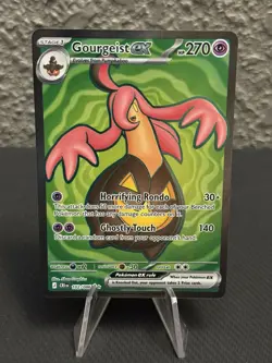 x1 Gourgeist ex - 102/086 - Ultra Rare Pokemon ME04 Chaos Rising M/NM - Image 1