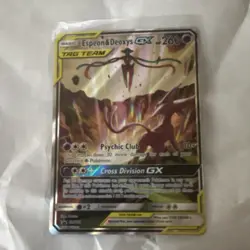 The Pokemon Company Espeon & Deoxys GX Ultra Rare TAG TEAM Holo 260 HP - Image 1