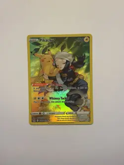 Pikachu Lost Origin TG05/TG30 Swsh11: Trainer Gallery Full Art Holo Rare Pokemon - Image 1