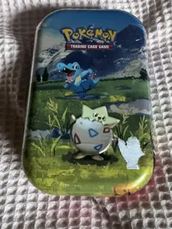 Pokemon TCG Mega Evolution Ascended Heroes Mini Tin Togepi & Totodile New Sealed - Image 1