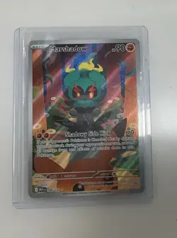 Pokemon Marshadow 146/132 Me01: Mega Evolution Holo Illustration Rare - Image 1
