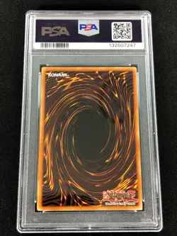 Yugioh 2005 Megarock Dragon 1st TLM-EN015 PSA 10 Super Rare - Image 2