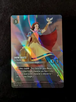 Snow White - Fair-Hearted Enchanted - Shimmering Skies Disney Lorcana - 220/204 - Image 1
