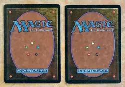 Lot of 2 MTG Beta Forest - Lightly Played Magic the Gathering Beta Edition cards - Image 2