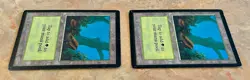 Lot of 2 MTG Beta Forest - Lightly Played Magic the Gathering Beta Edition cards - Image 4