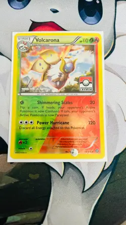 Volcarona - 15/114 - 2nd Place League Holo Shiny Promo - Pokemon Card - NM - Image 1