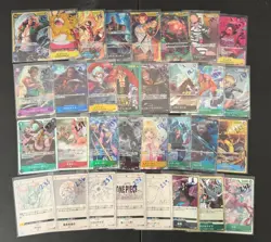 102 Card Lot One Piece TCG Japanese Alternate Art Don Super & Secret Rare - Image 2