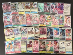 102 Card Lot One Piece TCG Japanese Alternate Art Don Super & Secret Rare - Image 3
