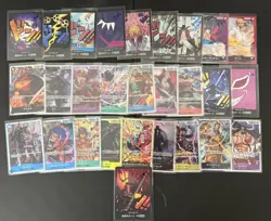 102 Card Lot One Piece TCG Japanese Alternate Art Don Super & Secret Rare - Image 4
