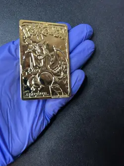 Charizard 24k Gold plated Burger King Card 1999 - Image 1