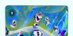 2024 Disney Lorcana Olaf Happy Passenger #209 Shimmering Skies Enchanted - Image 2