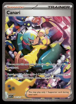 Pokemon Cards Canari 291/217 Ascended Heroes Special Illustration Rare NM *2 - Image 1