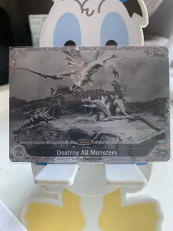 TOHO Destroy All Monsters Strategy P Godzilla Card Game EBP01-076+ - Image 1