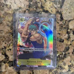 Bandai One Piece Card Game Roronoa Zoro OP15-113 Alt Art Holo 6000 4 - Image 1