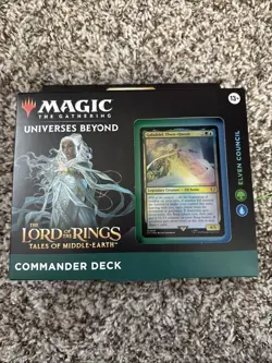 WOTC MTG LoTR Tales of Middle-Earth Commander Box Elven Council, New 195166205052 - Image 1