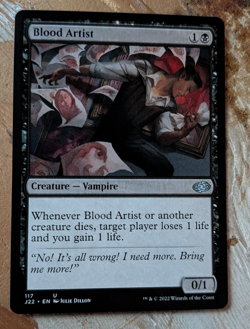 MTG Blood Artist - Jumpstart 2022 NM - Image 1