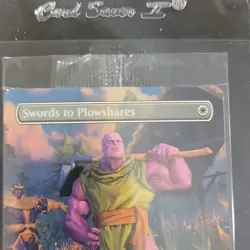 Magic the Gathering Swords to Plowshares FNM PSA Promos Foil White Instant MTG - Image 2