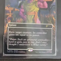 Magic the Gathering Swords to Plowshares FNM PSA Promos Foil White Instant MTG - Image 3