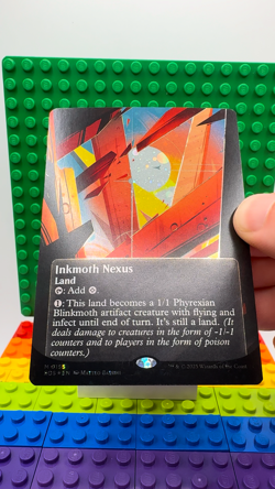 🪐✨ 1x Inkmoth Nexus (155) (Borderless) (Galaxy Foil) Edge of Eternities NM MTG - Image 2