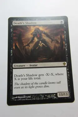 MTG Death's Shadow x1- -Worldwake-Lightly Played - Image 1