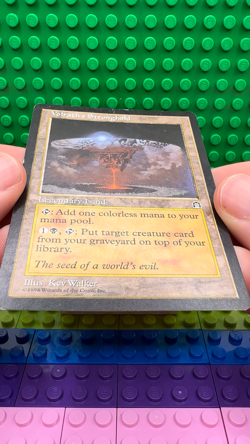 💪 1x Volrath's Stronghold [Stronghold (STH)] LP/EX - VINTAGE MTG RARE - Image 2